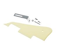 Dopro - Battipenna per chitarra LP a 1 strato con staffa cromata per Epiphone Les Paul
