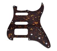 Dopro Battipenna per chitarra Strat HSS a 11 fori Humbucking a 2 viti per American FD Stratocaster Dark Tartaruga
