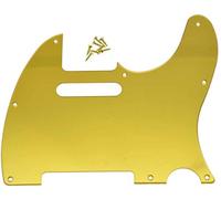 Dopro - Battipenna per chitarra Telecaster a 8 fori, adatto a Fender Telecaster USA/Messico, oro specchiato
