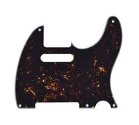 Dopro - Battipenna vintage a 5 fori, per chitarra Telecaster, adatto a Fender Telecaster USA/Messico, tartaruga scuro