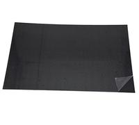 Dopro Bianco Chitarra Basso Battipenna Materiale Piastra Graffio Materiale Foglio 290x431mm Nero Opaco 1 Ply