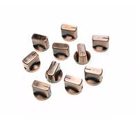 Dopro, confezione da 10 manopole per pedale effetto chitarra, con vite di fissaggio bronzo