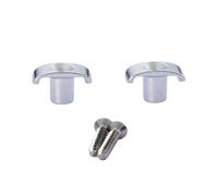 Dopro Confezione da 2 guide per corde per chitarra in acciaio inox, compatibili con American ST/TL Ultra/Elite/Pro series Chrome