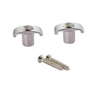 Dopro Confezione da 2 guide per corde per chitarra in acciaio inox, compatibili con American ST/TL Ultra/Elite/Pro series Nickel