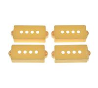 Dopro Confezione da 4 coperture per pickup per basso P Bass a 4 corde, per bassi di precisione, color crema