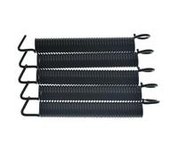 Dopro Confezione da 5 molle per tremolo per chitarra di alta qualità, molla di tensione per FR/ST/Strat Tremolos nero tensione standard