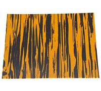 Dopro - Foglio per battipenna, autoadesivo, per chitarre acustiche, 25 x 20 cm, colore: strisce taupe