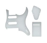 Dopro Kit battipenna per chitarra elettrica, copertura per tremolo, piastra posteriore, copertura per cavità di controllo elettronico, per chitarre Yamaha Pacifica serie PAC112V/PAC212V/PAC612V