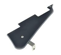 Dopro LP Battipenna e staffa LP in acciaio inox con viti di montaggio in acciaio al nichel per USA Les Paul nero a 3 strati