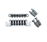 Dopro LP - Ponte a rullo per chitarra con selle a rullo, ponte Tune-o-matic e cordiera in stile vintage TP-6 per Epiphone Les Paul, SG, Dot, serie ES, cromato