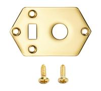 Dopro Piastra di copertura per pickup per chitarra elettrica, con foro per pickup, per Kurt Cobain Jaguar Gold