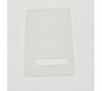 Dopro Piastra posteriore trasparente per chitarra Stratocaster ST Trem Tremolo, adatta per Stratocaster FD standard USA/messicana