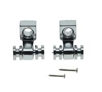 Dopro Set di 2 guide per corde per chitarra elettrica, Stratocaster, Telecaster, Telecaster, cromate