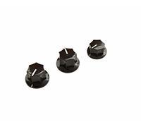 Dopro Set di 3 inserti in ottone marrone USA Spec 1/4" Jazz J Bass knobs