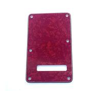 Dopro Strat - Piastra posteriore per chitarra ST Trem Tremolo, adatta per Fender Stratocaster standard USA/Messicano Rosso Perlato