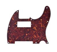Dopro Tele battipenna per chitarra con mini foro per pickup Humbucker, adatto per telecaster statunitensi e messicani Fender Telecaster vintage tartaruga