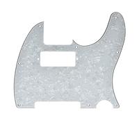 Dopro Tele battipenna per chitarra con mini foro per pickup Humbucker, adatto per telecaster statunitensi e messicani, colore: bianco perla