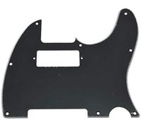 Dopro Tele - Battipenna per chitarra con mini Humbucker Pickup Hole per USA/Messicano FD Telecaster Nero 3 Strati