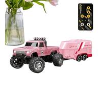 Dopsyesn Auto telecomandata per bambini, Auto telecomandata per camion | Piccoli giocattoli per camion per auto RC | Giocattolo per auto elettrica ricaricabile, veicolo RC per da 2,4 GHz con