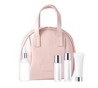 Dopsyesn Borsa Da Viaggio Per Cosmetici,Astuccio Portatile a Forma di Conchiglia - Borsa Per Il Trucco Di Grandi Dimensioni,Per Donna Casa Hotel Campeggio Viaggio di Lavoro Pendolarismo Quotidiano