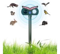Dopsyesn Repellente Ultrasuoni Per Cervi, Carica Solare per Giardino e Repellente Gatti, Design Gufo e Impermeabile IPX4 per Casa, Auto, , Piscina, Orto e Recinzione