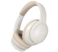 DOQAUS Cuffie Wireless Bluetooth, 90 Ore Di Riproduzione,3 Modalità EQ,Bluetooth 5.4 Cuffie- Suono Stereo HiFi Microfono Incorporato per Viaggio/Telefono/PC-Roccia Bianca