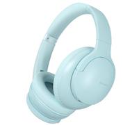 DOQAUS Cuffie Wireless Bluetooth,90 Ore Di Riproduzione,3 Modalità EQ,Bluetooth 5.4 Cuffie- Suono Stereo HiFi Microfono Incorporato per Viaggio/Telefono/PC-blu