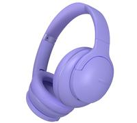 DOQAUS Cuffie Wireless Bluetooth,90 Ore Di Riproduzione,Cuffie Senza Filo Over Ear 3 Modalità EQ -Suono Stereo HiFi Microfono Incorporato,Cuffie Bluetooth senza fili per Telefono/PC,Viola brillante