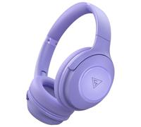 DOQAUS Cuffie Wireless Bluetooth Over Ear-70 Ore Di Riproduzione-3 EQ Modalità di Suono-Cuffie Senza Fili Stereo HiFi Cuffie Bluetooth 5.3 con Microfono,per Viaggio/Telefono/PC,Viola