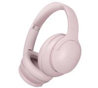 DOQAUS Cuffie Wireless Bluetooth Over Ear,90 Ore Di Riproduzione,Cuffie Senza Filo 3 Modalità EQ,Suono Stereo HiFi Microfono Incorporato,Cuffie Bluetooth 5.3 per Viaggio/Telefono/PC,Rosa