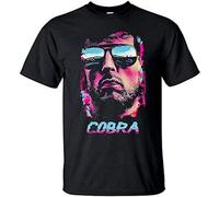 DORA A AREAM Cobra V1 S.Stallone Movie Poster (1986) T-Shirt XL