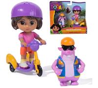 Dora Adventure Pack con scoiattolo Tico - Mini set da gioco con 2 personaggi (circa 9 cm) e un accessorio con funzione, per giocare fantasioso, per bambini dai 3 anni in su