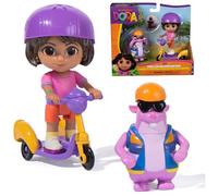 Dora Lighters – Set da gioco Dora Adventure Pack con Tico – 2 personaggi (~9 cm), accessorio, 3+