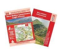 Dora Baltea Canavesana, laghi d'Ivrea. Con mappa escursionistica 1:25000. Ediz. italiana, francese e inglese