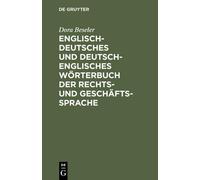 Dora Beseler Englisch-Deutsches Und Deutsch-Englisches Wörter (Copertina rigida)