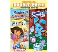Dora & Blues Clues Dble Feature-Dora Musical Schoold Days & Blues Big Music