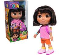Dora Sing con Mir Bambola da 35 cm per la popolare serie TV con 2 canzoni e più di 25 frasi e suoni versione tedesca/inglese per bambini dai 3 anni in su