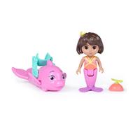 Dora - Coffret Regalo Avventura Mare-Veilleuse - Figurina Da Collezione - 2 Figurine & 1 Accessorio - Giocattolo Animato Casa Delle Bambole - Giocattolo Bambino 3 Anni E + - Nouvo