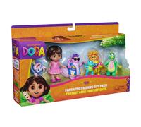 DORA L'ESPLORATRICE SET 5 FIGURINE SET REGALO FIGURE CON MOVIMENTO