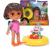 DORA L'ESPLORATRICE SPLASH SPLASH SET 2 PERSONAGGI DORA E STIVALI CON ACCESSORI