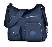 Dora & Liz Women Multifunctional Bag, Borsa da Donna, Blu, Large