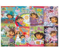 Dora: Pirata Adventure/Timido Arcobaleno Dora Danza Classica Adventures (8-Pack)