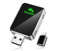 Dora Sicom carplay wireless adapter for iphone, per apple car play per auto,per car play wireless iphone,per auto con funzione Carplay cablata dal 2016/ mini size USB C/A Trasferimento Dati Veloce