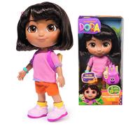 Dora, Sing & Explore Dora Bambola con musica, effetti sonori, frasi bilingue, ve