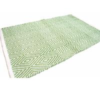 DORA Tappeto puro Cotone, Lavabile Lavatrice, per Bagno e Cucina, Antiscivolo,
