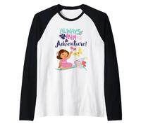 Dora The Explorer Always Ready for Adventure Maglia con Maniche Raglan