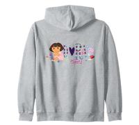 Dora The Explorer And Boots Felpa con Cappuccio