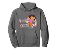 Dora The Explorer Beautiful Like A Rainbow Felpa con Cappuccio