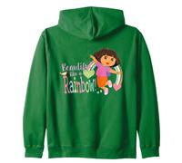 Dora The Explorer Beautiful Like A Rainbow Felpa con Cappuccio