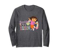 Dora The Explorer Beautiful Like A Rainbow Maglia a Manica